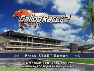 Gallop Racer - Lucky 7 (Japan) screen shot title